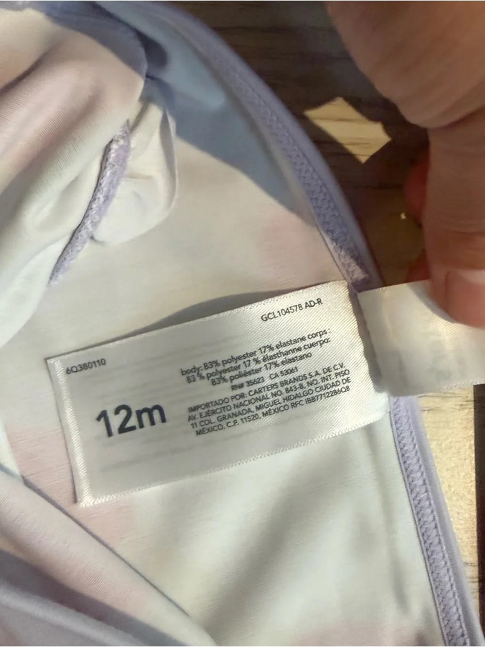Carter’s Baby Girl 12M‎ Strawberry Swim Set Rash Guard 2PC NWT